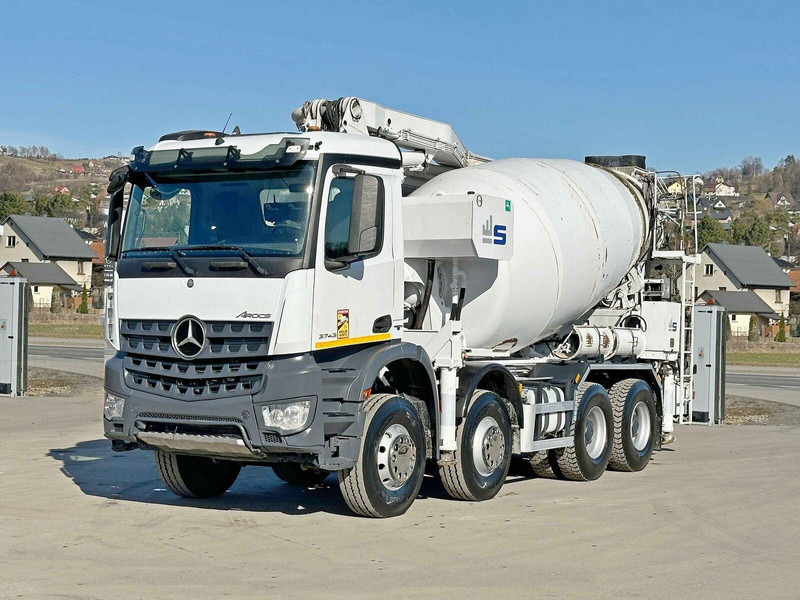 Mercedes-Benz AROCS 3743 * Betonpumpe + FUNK * 8x4 * TOP - Concrete mixer truck: picture 2 Mercedes-Benz AROCS 3743 * Betonpumpe + FUNK * 8x4 * TOP - Concrete mixer truck: picture 2