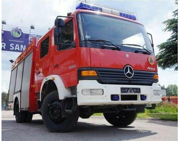 Mercedes-Benz ATEGO 1225 Firebrigade Feuerwehr - Fire truck: picture 1 Mercedes-Benz ATEGO 1225 Firebrigade Feuerwehr - Fire truck: picture 1