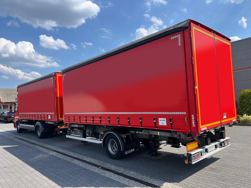Mercedes-Benz ATEGO 1227 BDF WECHSELFAHRGESTELL CURTAIN PLANE TRAILER 1.HAND - Curtainsider truck: picture 5 Mercedes-Benz ATEGO 1227 BDF WECHSELFAHRGESTELL CURTAIN PLANE TRAILER 1.HAND - Curtainsider truck: picture 5