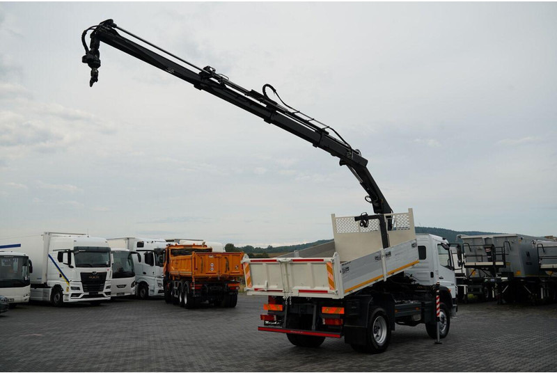 Mercedes-Benz ATEGO 1629 / 4x4 / WYWROTKA + HDS HIAB 111 B-3 / PILOT / ROTAT - Tipper, Crane truck: picture 5 Mercedes-Benz ATEGO 1629 / 4x4 / WYWROTKA + HDS HIAB 111 B-3 / PILOT / ROTAT - Tipper, Crane truck: picture 5