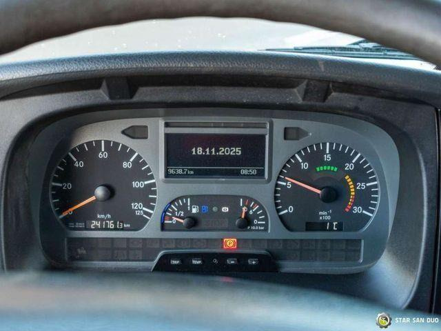 Dropside/ Flatbed truck, Crane truck Mercedes-Benz AXOR 1829 4x4 Palfinger PK 29002 Crane Winch: picture 13