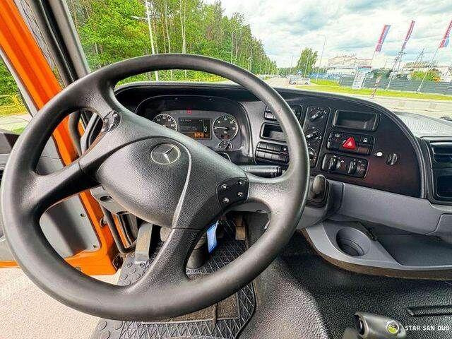 Tipper, Crane truck Mercedes-Benz Actros 1841 AK 4x4 Hiab 288E-7 Crane Kipper: picture 16