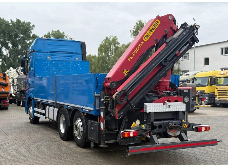 Mercedes-Benz Actros 2545 - Flatbed + crane 6x2 - Dropside/ Flatbed truck, Crane truck: picture 4 Mercedes-Benz Actros 2545 - Flatbed + crane 6x2 - Dropside/ Flatbed truck, Crane truck: picture 4