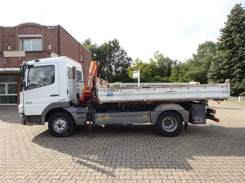 Mercedes-Benz Atego 818 3 way Meiller tipper + crane Terex 36.2 - Tipper van: picture 5 Mercedes-Benz Atego 818 3 way Meiller tipper + crane Terex 36.2 - Tipper van: picture 5