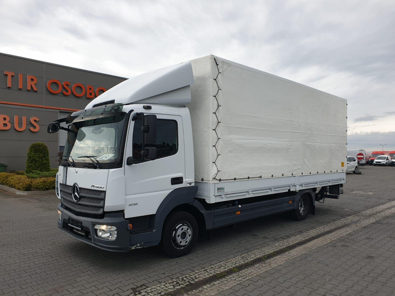 Mercedes-Benz Atego 818 TILT+LIFT 1.HAND 72000km !! - Box truck: picture 1 Mercedes-Benz Atego 818 TILT+LIFT 1.HAND 72000km !! - Box truck: picture 1