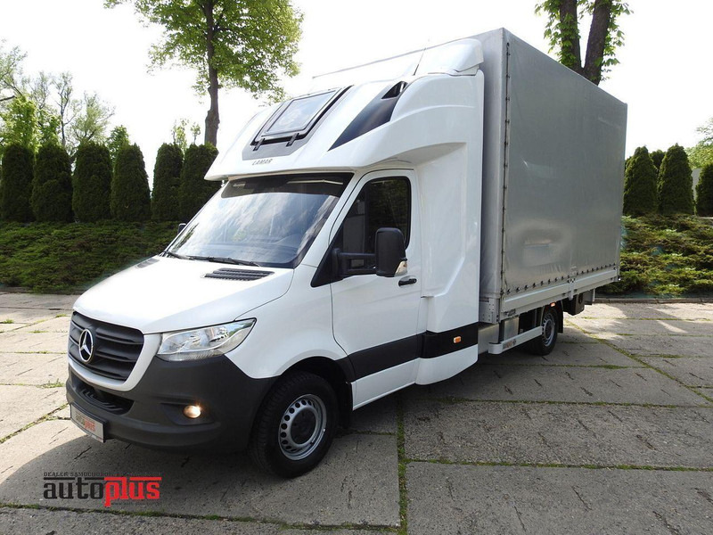 Mercedes-Benz SPRINTER 316 PLANDEKA 10 PALET WEBASTO KLIMATYZACJA TEMPOMAT 16 - Box truck: picture 1 Mercedes-Benz SPRINTER 316 PLANDEKA 10 PALET WEBASTO KLIMATYZACJA TEMPOMAT 16 - Box truck: picture 1