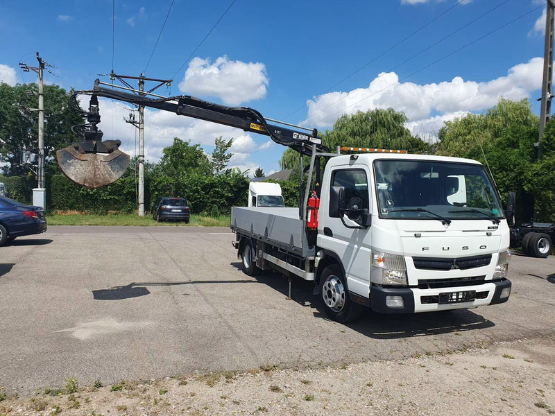 Mitsubishi Fuso Canter 7C15 - Flatbed truck + crane - Dropside/ Flatbed truck, Crane truck: picture 2 Mitsubishi Fuso Canter 7C15 - Flatbed truck + crane - Dropside/ Flatbed truck, Crane truck: picture 2