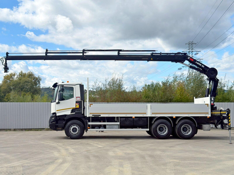 Renault C 430 *HIAB X - HIPRO 192 ES -4 + FUNK* 6x4 - Dropside/ Flatbed truck, Crane truck: picture 5 Renault C 430 *HIAB X - HIPRO 192 ES -4 + FUNK* 6x4 - Dropside/ Flatbed truck, Crane truck: picture 5