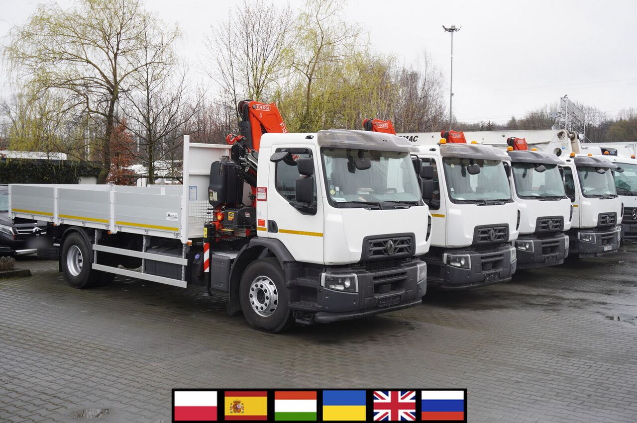 Renault C280 DTI 8 / FASSI crane 5.6 T / 560 MTH / Remote control / Rota - Dropside/ Flatbed truck, Crane truck: picture 3 Renault C280 DTI 8 / FASSI crane 5.6 T / 560 MTH / Remote control / Rota - Dropside/ Flatbed truck, Crane truck: picture 3