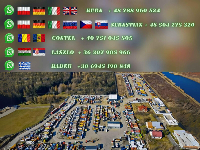 Dropside/ Flatbed truck, Crane truck Renault C430 * PALFINGER PK 26002 - EH F + FUNK/ 8x4: picture 15