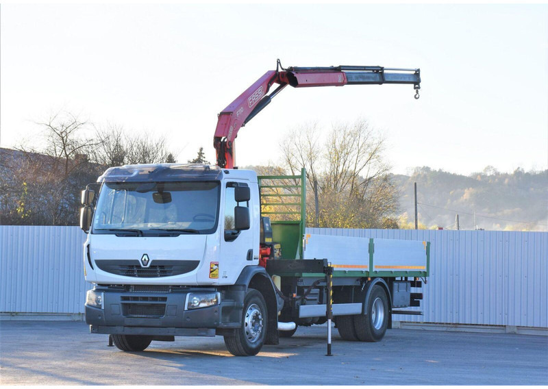 Renault  - Dropside/ Flatbed truck, Crane truck: picture 2 Renault  - Dropside/ Flatbed truck, Crane truck: picture 2