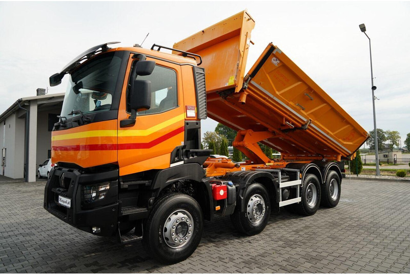 Renault K 480 / 8x4 / WYWROTKA DWUSTRONNA / HYDROBURTA / KLAPODRZWI / S - Tipper: picture 2 Renault K 480 / 8x4 / WYWROTKA DWUSTRONNA / HYDROBURTA / KLAPODRZWI / S - Tipper: picture 2