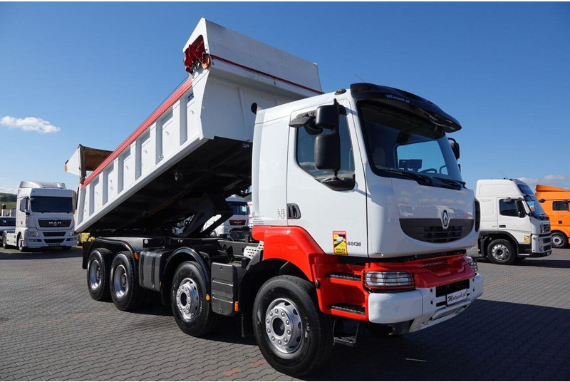 Renault KERAX 480 / 8x4 / WYWROTKA / HYDROBURTA / HYDROKLAPA / BORDMATIC - Tipper: picture 4 Renault KERAX 480 / 8x4 / WYWROTKA / HYDROBURTA / HYDROKLAPA / BORDMATIC - Tipper: picture 4