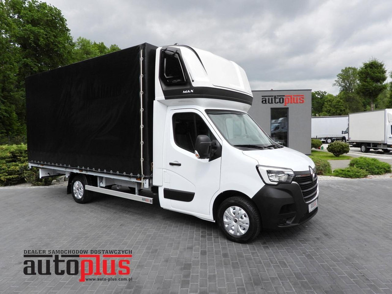 Renault MASTER PLANDEKA 10 PALET TEMPOMAT LEDY KLIMATYZACJA 165KM [ 43 - Box truck: picture 1 Renault MASTER PLANDEKA 10 PALET TEMPOMAT LEDY KLIMATYZACJA 165KM [ 43 - Box truck: picture 1