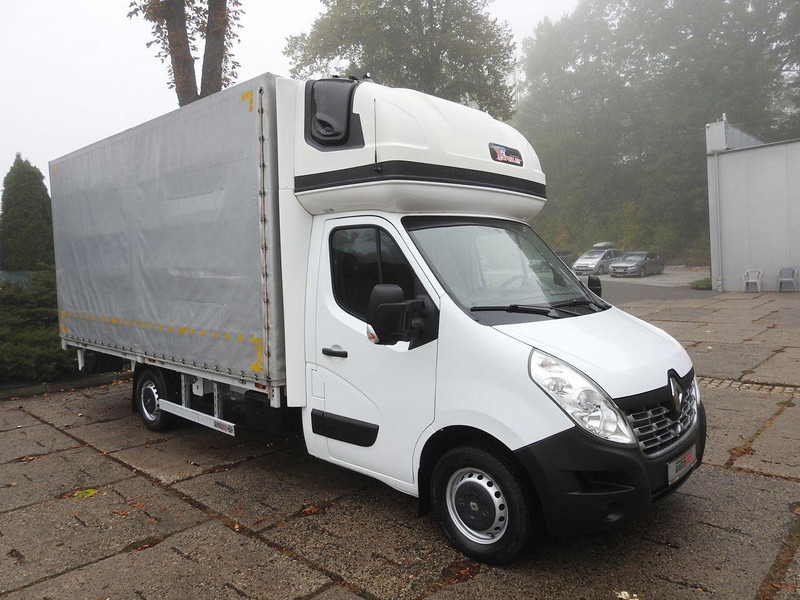 Renault MASTER PLANDEKA 10 PALET WEBASTO TEMPOMAT KLIMATYZACJA 130KM [ - Box truck: picture 4 Renault MASTER PLANDEKA 10 PALET WEBASTO TEMPOMAT KLIMATYZACJA 130KM [ - Box truck: picture 4