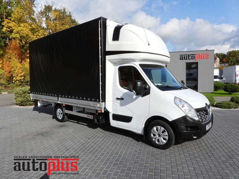 Renault MASTER PLANDEKA 10 PALET WEBASTO TEMPOMAT KLIMATYZACJA 170KM [ - Curtain side van: picture 1 Renault MASTER PLANDEKA 10 PALET WEBASTO TEMPOMAT KLIMATYZACJA 170KM [ - Curtain side van: picture 1