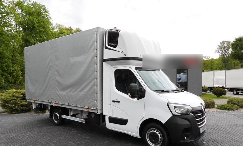 Renault MASTER PLANDEKA 10 PALET WEBASTO TEMPOMAT LEDY PNEUMATYKA KLIMA - Curtain side van: picture 1 Renault MASTER PLANDEKA 10 PALET WEBASTO TEMPOMAT LEDY PNEUMATYKA KLIMA - Curtain side van: picture 1
