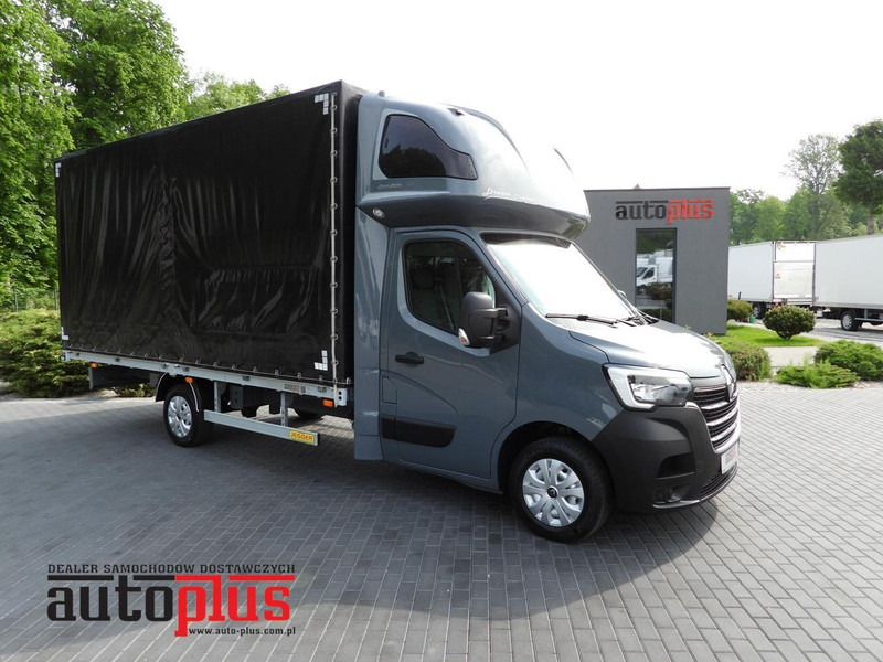 Renault MASTER PLANDEKA 10 PALET WEBASTO TEMPOMAT LEDY PNEUMATYKA KLIMAT - Curtain side van: picture 1 Renault MASTER PLANDEKA 10 PALET WEBASTO TEMPOMAT LEDY PNEUMATYKA KLIMAT - Curtain side van: picture 1