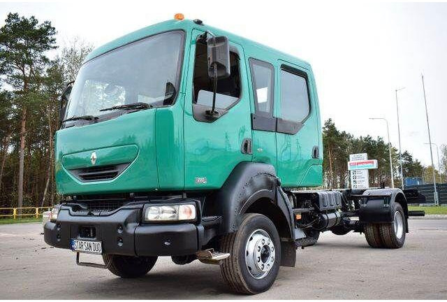 Renault MIDLUM 4x4 DOKA DUBEL KABINE CHASSIS - Cab chassis truck, Crane truck: picture 1 Renault MIDLUM 4x4 DOKA DUBEL KABINE CHASSIS - Cab chassis truck, Crane truck: picture 1