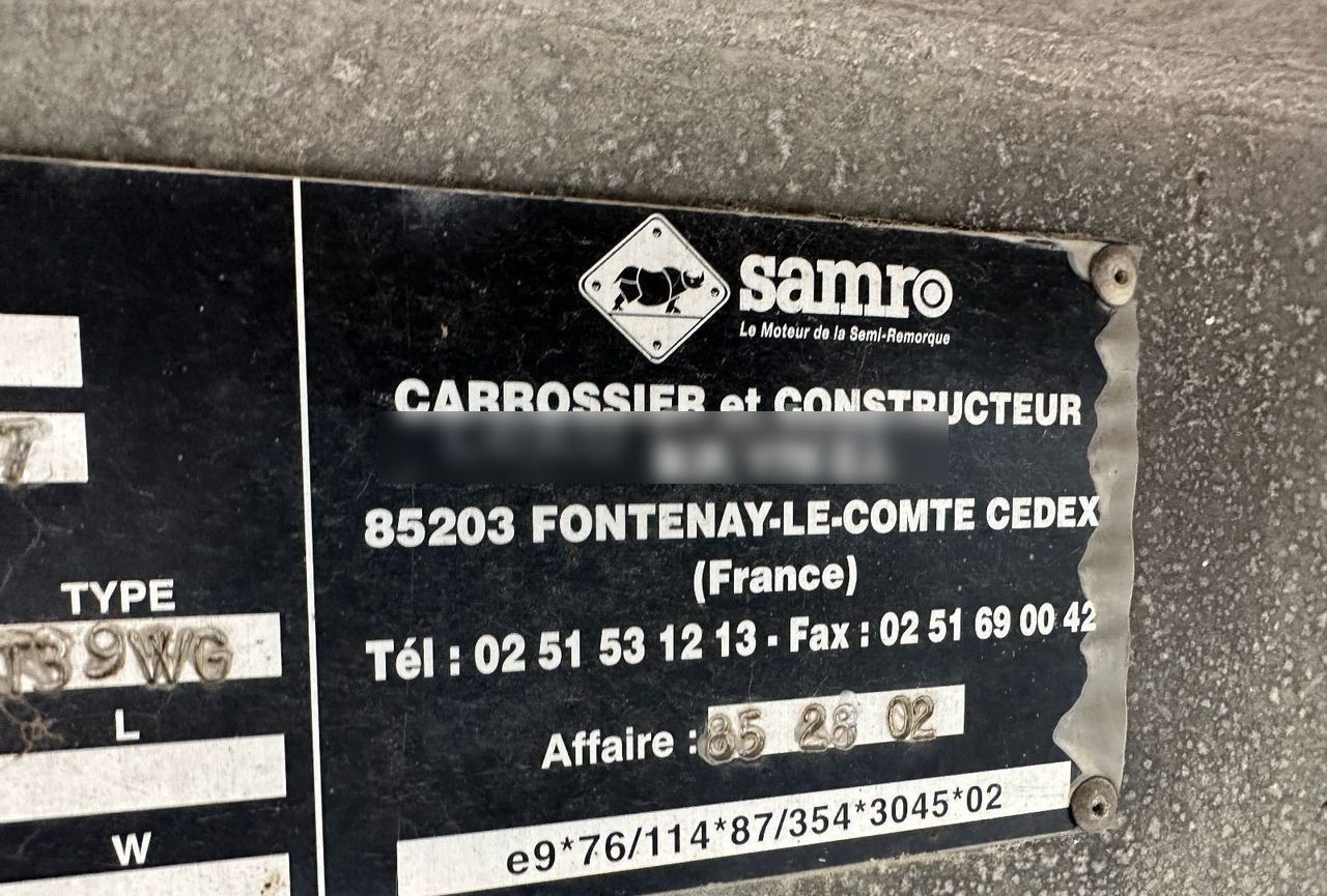 Refrigerator semi-trailer Samro: picture 11