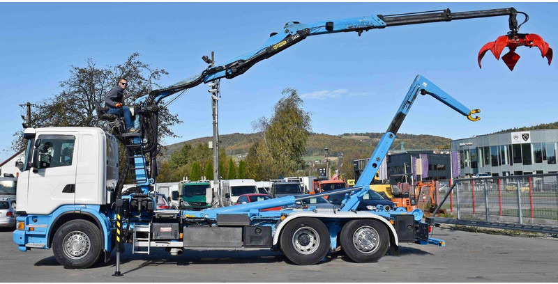 Scania G 440 - Hook lift truck, Crane truck: picture 5 Scania G 440 - Hook lift truck, Crane truck: picture 5