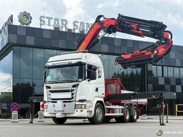 Scania G490 6x2 Palfinger PK 53002 SH Fly Jib Basket - Dropside/ Flatbed truck, Crane truck: picture 2 Scania G490 6x2 Palfinger PK 53002 SH Fly Jib Basket - Dropside/ Flatbed truck, Crane truck: picture 2