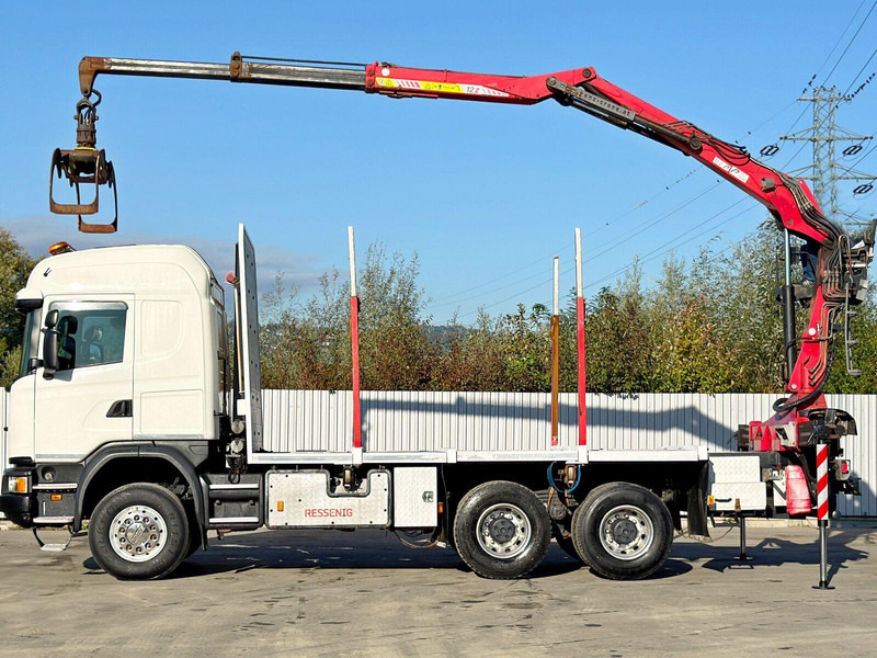 Scania G490 - Timber truck, Crane truck: picture 5 Scania G490 - Timber truck, Crane truck: picture 5