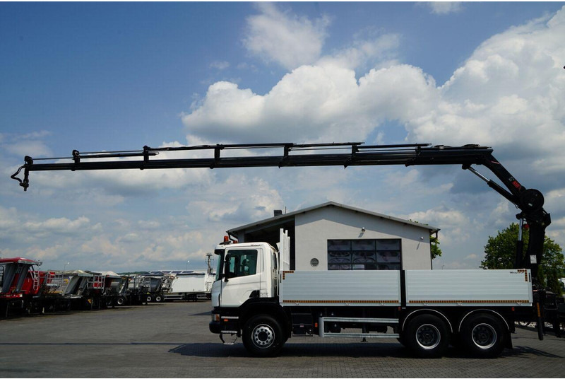 Scania P 360 / 6X4 / SKRZYNIOWY 4.85 + HDS HIAB 211 E-6 HIDUO / UDŹWIG - Dropside/ Flatbed truck, Crane truck: picture 5 Scania P 360 / 6X4 / SKRZYNIOWY 4.85 + HDS HIAB 211 E-6 HIDUO / UDŹWIG - Dropside/ Flatbed truck, Crane truck: picture 5