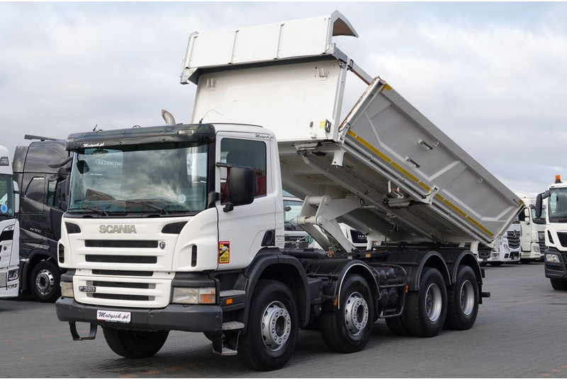 Scania P 380 / 8x4 / WYWROTKA / HYDROBURTA / BORDMATIC / SPROWADZONA / - Tipper: picture 1 Scania P 380 / 8x4 / WYWROTKA / HYDROBURTA / BORDMATIC / SPROWADZONA / - Tipper: picture 1