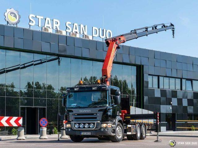 Scania P270 6x2 PALFINGER PK 20002 HDS Crane Rotator - Dropside/ Flatbed truck, Crane truck: picture 1 Scania P270 6x2 PALFINGER PK 20002 HDS Crane Rotator - Dropside/ Flatbed truck, Crane truck: picture 1