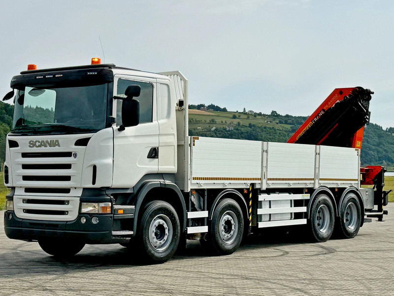 Scania R 420 PRITSCHE 6,47 m * PK 44002/FUNK * 8x4 /TOP - Dropside/ Flatbed truck, Crane truck: picture 4 Scania R 420 PRITSCHE 6,47 m * PK 44002/FUNK * 8x4 /TOP - Dropside/ Flatbed truck, Crane truck: picture 4