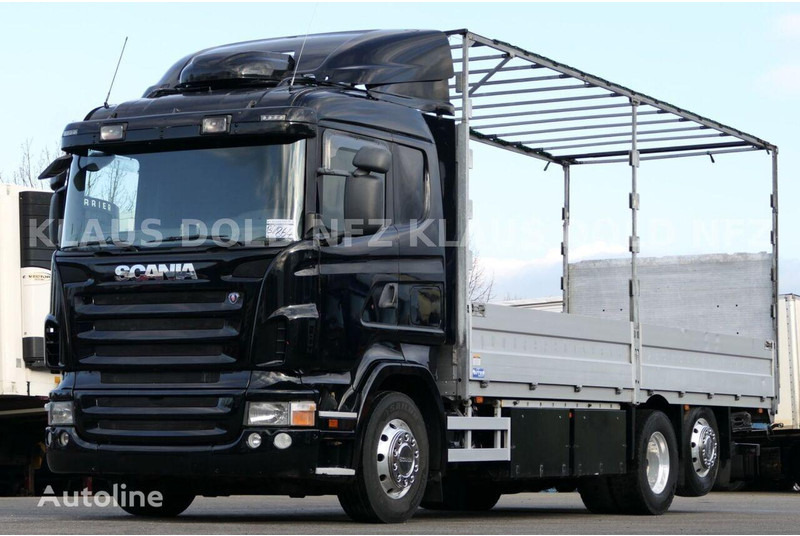 Scania R 580 6x2 Flatbed + Tail lift - Dropside/ Flatbed truck: picture 1 Scania R 580 6x2 Flatbed + Tail lift - Dropside/ Flatbed truck: picture 1