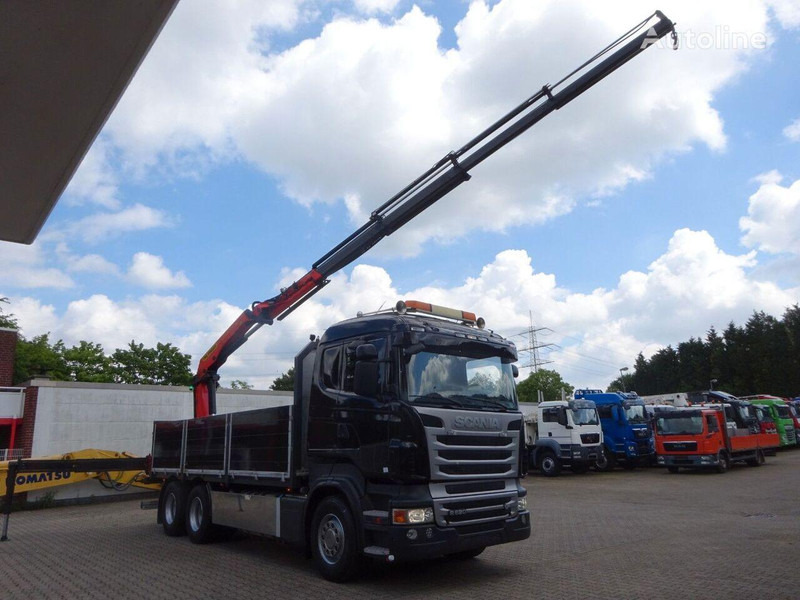 Scania R620 Flatbed + crane PK 22002 EH 6x2 - Dropside/ Flatbed truck, Crane truck: picture 5 Scania R620 Flatbed + crane PK 22002 EH 6x2 - Dropside/ Flatbed truck, Crane truck: picture 5