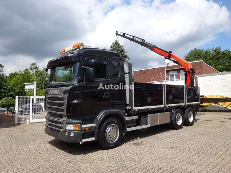 Scania R620 V8 6x2 Flatbed + Palfinger Crane PK 22002 EH - Dropside/ Flatbed truck, Crane truck: picture 3 Scania R620 V8 6x2 Flatbed + Palfinger Crane PK 22002 EH - Dropside/ Flatbed truck, Crane truck: picture 3