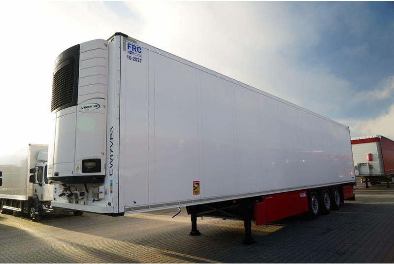 Schmitz Cargobull CHŁODNIA / CARRIER VECTOR 1550 / OŚ PODNOSZONA / DOPPELSTOCK / K - Refrigerator semi-trailer: picture 2 Schmitz Cargobull CHŁODNIA / CARRIER VECTOR 1550 / OŚ PODNOSZONA / DOPPELSTOCK / K - Refrigerator semi-trailer: picture 2
