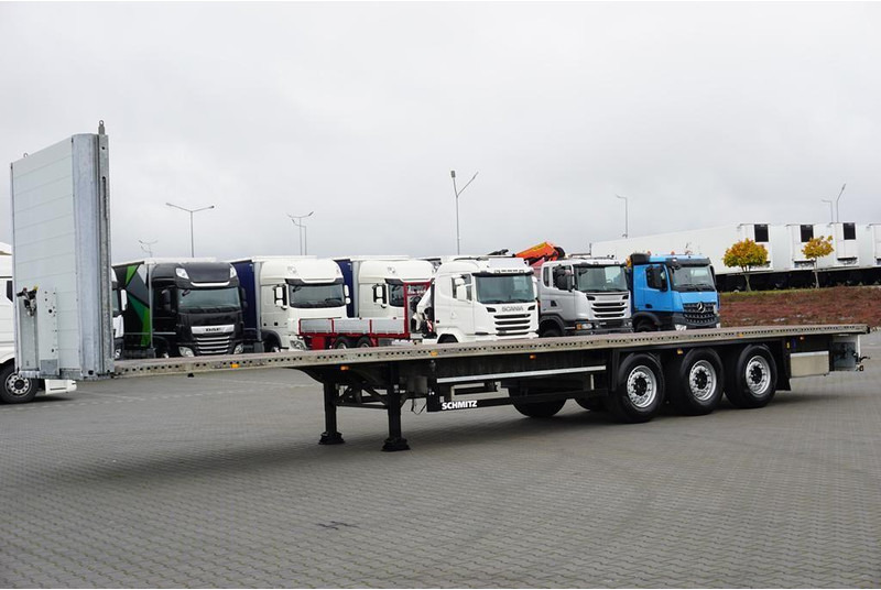 Schmitz Cargobull PLATFORMA / MULTI LOCK / OŚ PODNOSZONA - Dropside/ Flatbed semi-trailer: picture 3 Schmitz Cargobull PLATFORMA / MULTI LOCK / OŚ PODNOSZONA - Dropside/ Flatbed semi-trailer: picture 3