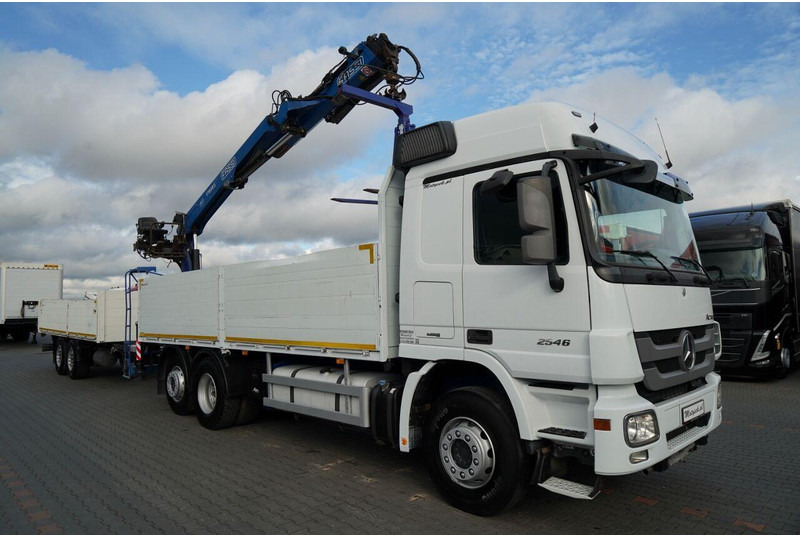 Mercedes-Benz / ACTROS 2548 / 6x2 / ZESTAW BURTOWY - 6,5 M / OŚ PODNOSZONA / - Tractor unit: picture 2 Mercedes-Benz / ACTROS 2548 / 6x2 / ZESTAW BURTOWY - 6,5 M / OŚ PODNOSZONA / - Tractor unit: picture 2