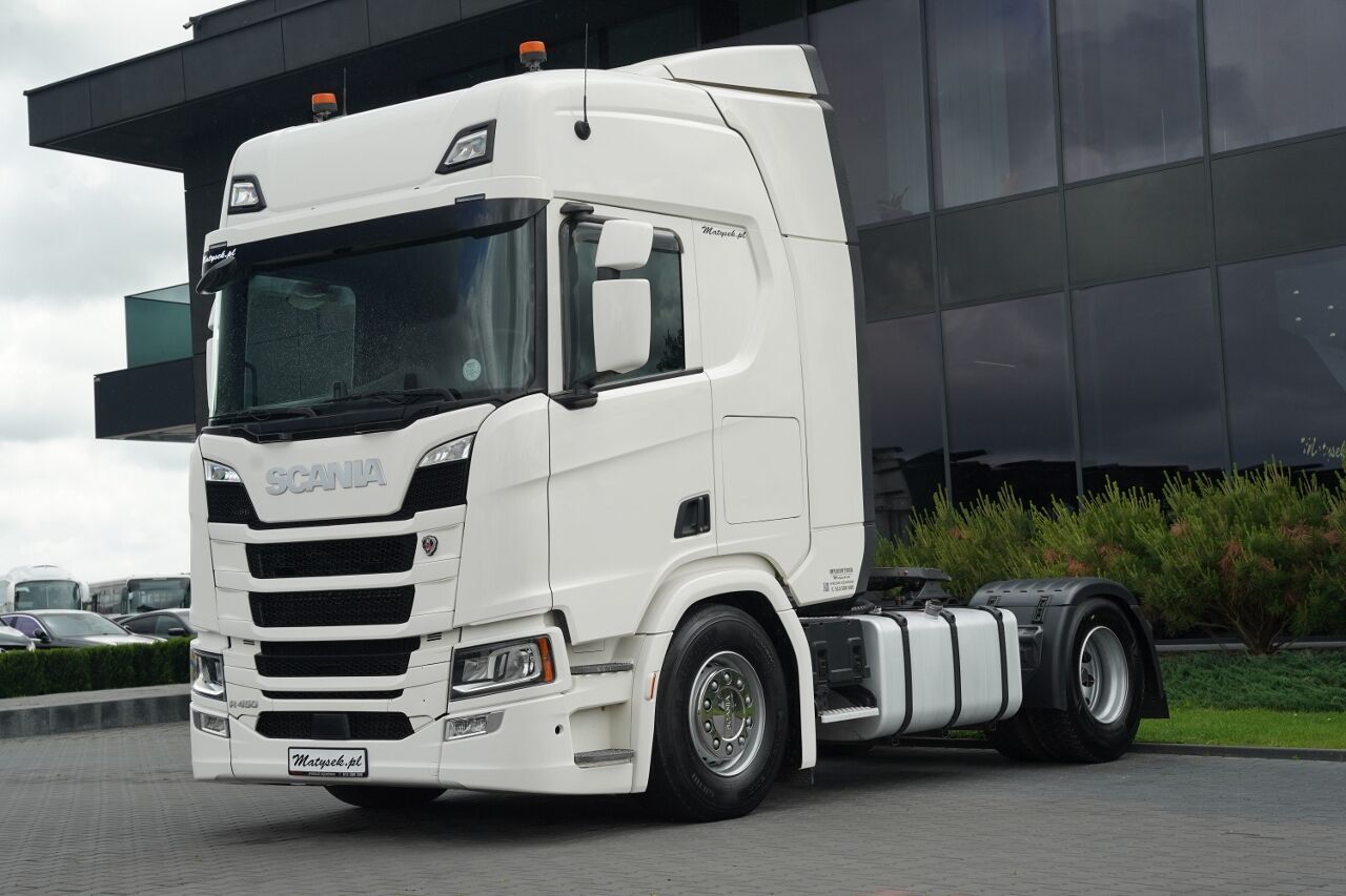 Scania R 450 / HYDRAULIKA / ADR FL / RETARDER / FULL AIRMATIC - Tractor unit: picture 1 Scania R 450 / HYDRAULIKA / ADR FL / RETARDER / FULL AIRMATIC - Tractor unit: picture 1