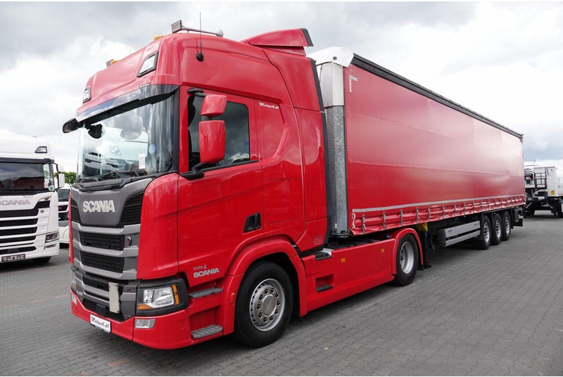 Scania R 450 / OPONY 100% / 2021 ROK / ZESTAW / FIRANKA / MULDA DO STAL - Tractor unit: picture 2 Scania R 450 / OPONY 100% / 2021 ROK / ZESTAW / FIRANKA / MULDA DO STAL - Tractor unit: picture 2