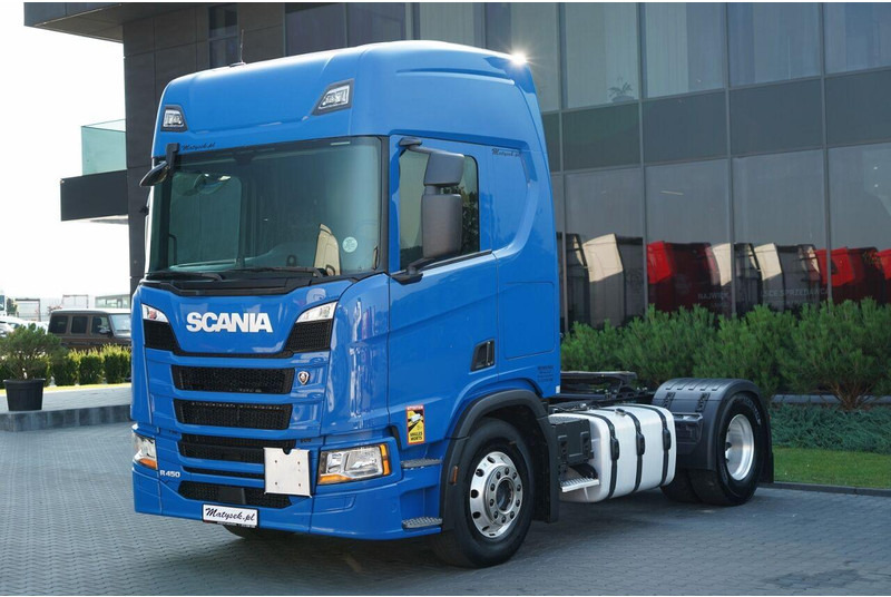 Scania R 450 / RETARDER / HYDRAULIKA / ALUFELGI / I-PARK COOL / PEŁNY A - Tractor unit: picture 1 Scania R 450 / RETARDER / HYDRAULIKA / ALUFELGI / I-PARK COOL / PEŁNY A - Tractor unit: picture 1