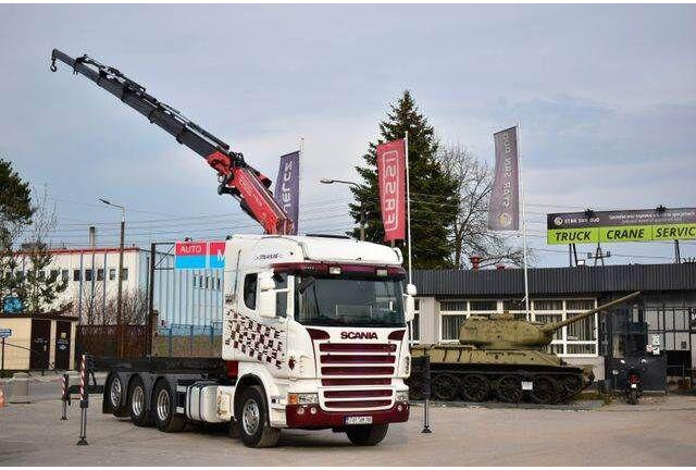 Scania R 480 8x4 FASSI 455 EURO 5 KRAN CRAN - Tractor unit: picture 1 Scania R 480 8x4 FASSI 455 EURO 5 KRAN CRAN - Tractor unit: picture 1