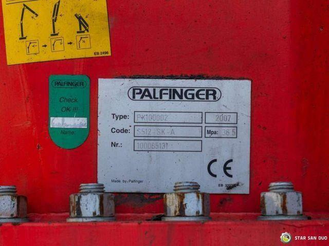 Tractor unit Volvo FH 520 8x2 PALFINGER PK 100002 HDS Fly Jib Cran: picture 18