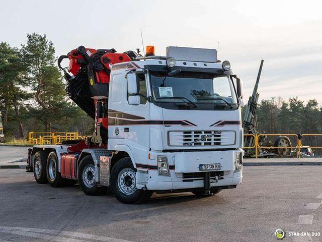 Tractor unit Volvo FH 520 8x2 PALFINGER PK 100002 HDS Fly Jib Cran: picture 13