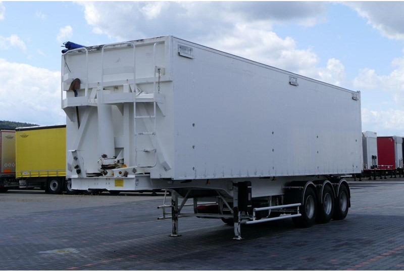 Trailor TIPPER - 63 M3 / WHOLE ALUMINIUM / - Tipper semi-trailer: picture 2 Trailor TIPPER - 63 M3 / WHOLE ALUMINIUM / - Tipper semi-trailer: picture 2