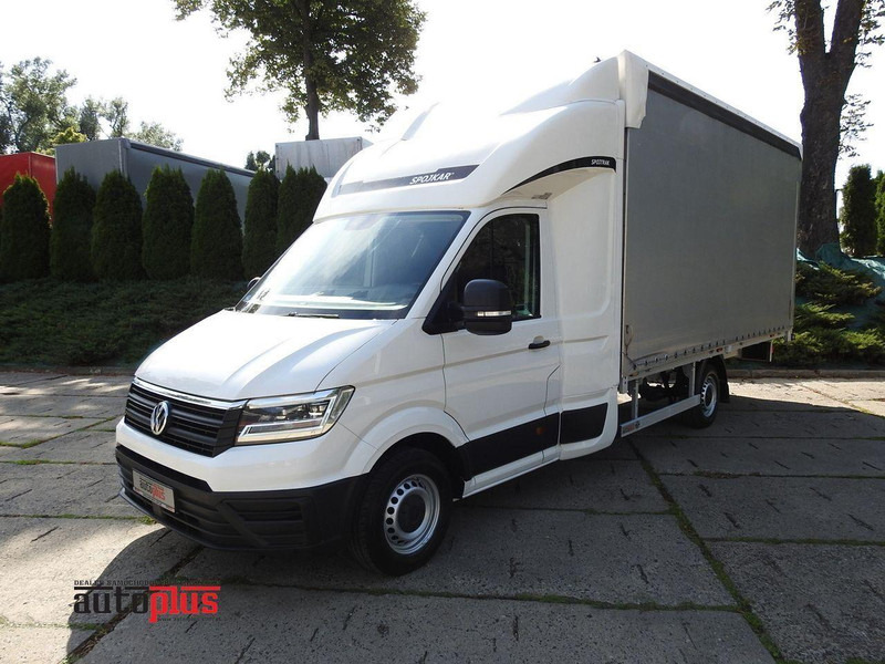 Volkswagen CRAFTER PLANDEKA 10 PALET WEBASTO TEMPOMAT KLIMATYZACJA LEDY 18 - Box truck: picture 1 Volkswagen CRAFTER PLANDEKA 10 PALET WEBASTO TEMPOMAT KLIMATYZACJA LEDY 18 - Box truck: picture 1