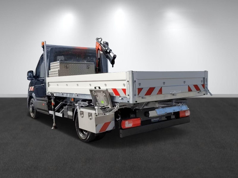 Volkswagen Crafter 50 - Flatbed truck + crane - Dropside/ Flatbed truck, Crane truck: picture 3 Volkswagen Crafter 50 - Flatbed truck + crane - Dropside/ Flatbed truck, Crane truck: picture 3