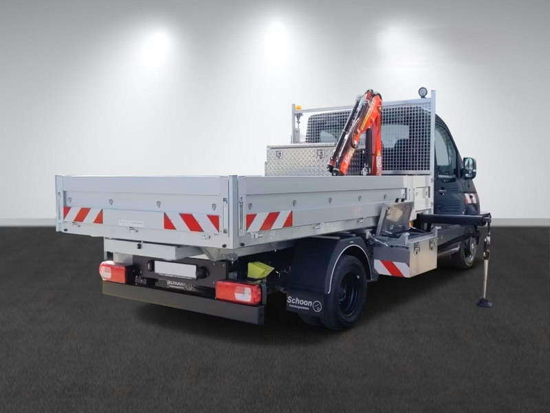 Volkswagen Crafter 50 - Flatbed truck + crane - Dropside/ Flatbed truck, Crane truck: picture 2 Volkswagen Crafter 50 - Flatbed truck + crane - Dropside/ Flatbed truck, Crane truck: picture 2
