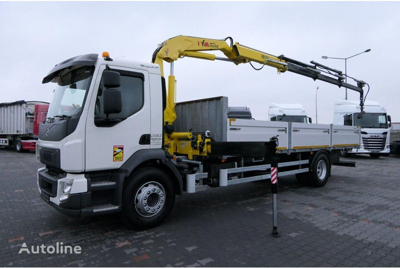 Volvo FE 280 - Dropside/ Flatbed truck, Crane truck: picture 5 Volvo FE 280 - Dropside/ Flatbed truck, Crane truck: picture 5