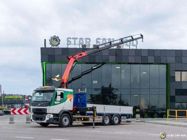 Volvo FE 360 6x2 PALFINGER PK 18502 SH Crane Kran - Dropside/ Flatbed truck, Crane truck: picture 1 Volvo FE 360 6x2 PALFINGER PK 18502 SH Crane Kran - Dropside/ Flatbed truck, Crane truck: picture 1
