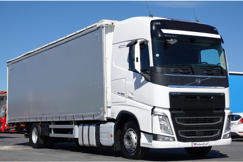 Volvo FH 420 / 4x2 / SOLÓWKA / FIRANKA 9.10 M / I-PARK COOL / WINDA DH - Curtainsider truck: picture 5 Volvo FH 420 / 4x2 / SOLÓWKA / FIRANKA 9.10 M / I-PARK COOL / WINDA DH - Curtainsider truck: picture 5